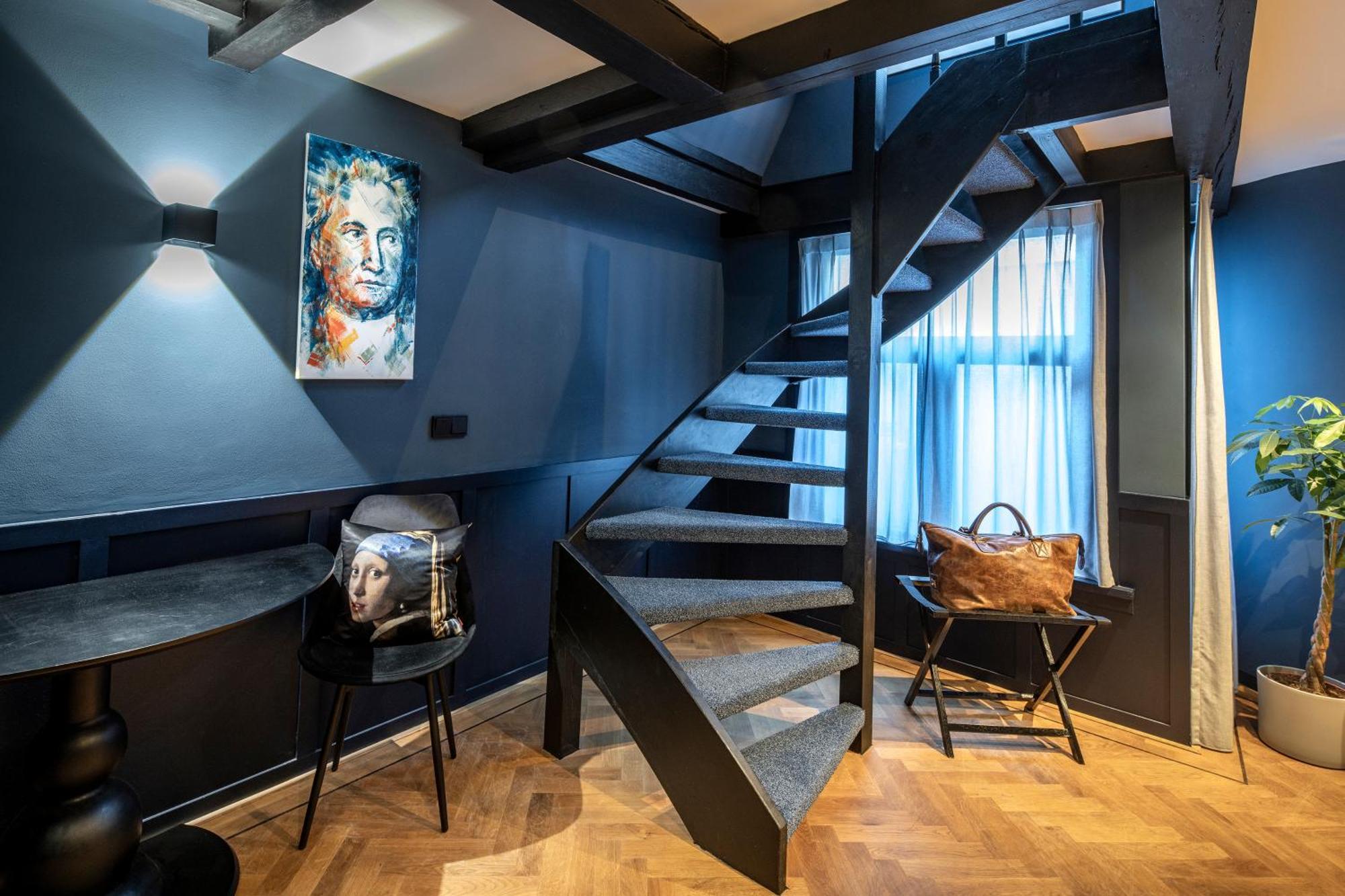 Cty Books Hotell Leiden Rum bild
