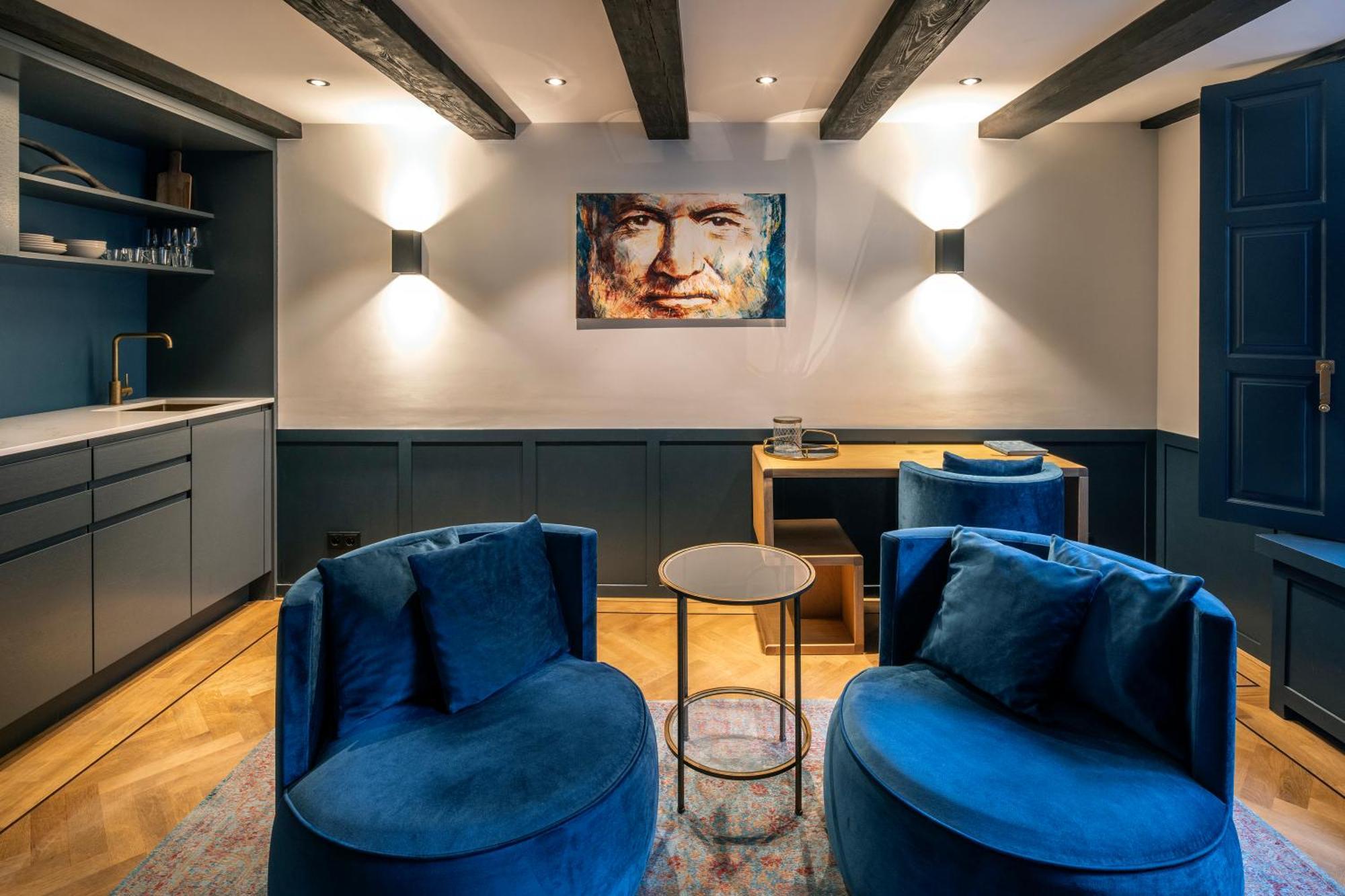 Cty Books Hotell Leiden Rum bild