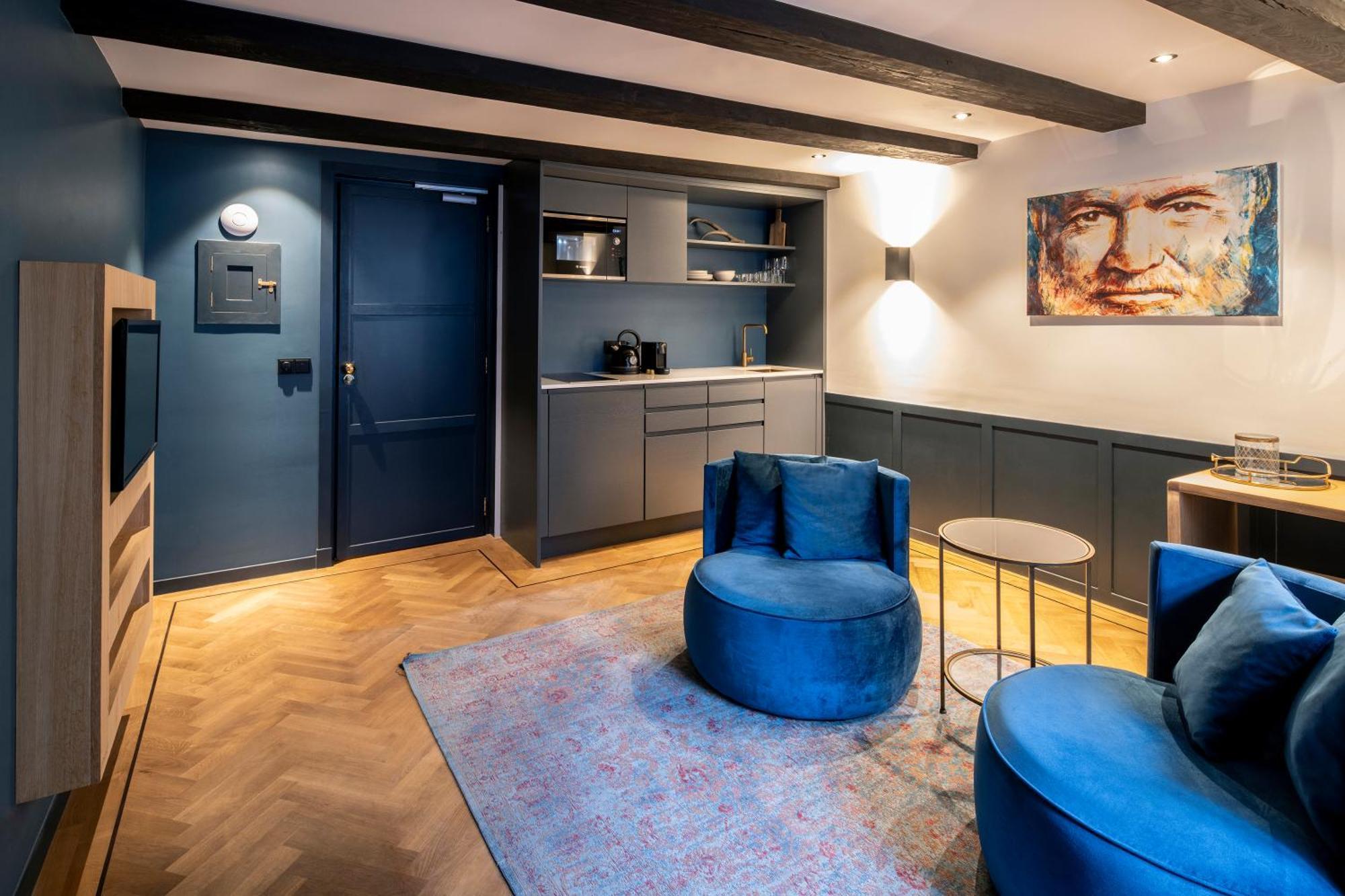 Cty Books Hotell Leiden Rum bild